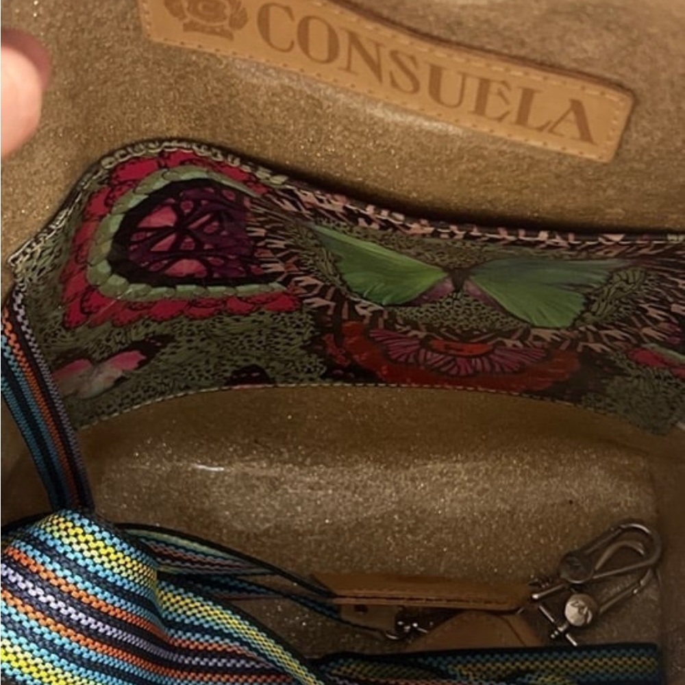 Consuela Pink and Purple Backpack with Vibrant Leopard Print - Picture 5 of 8